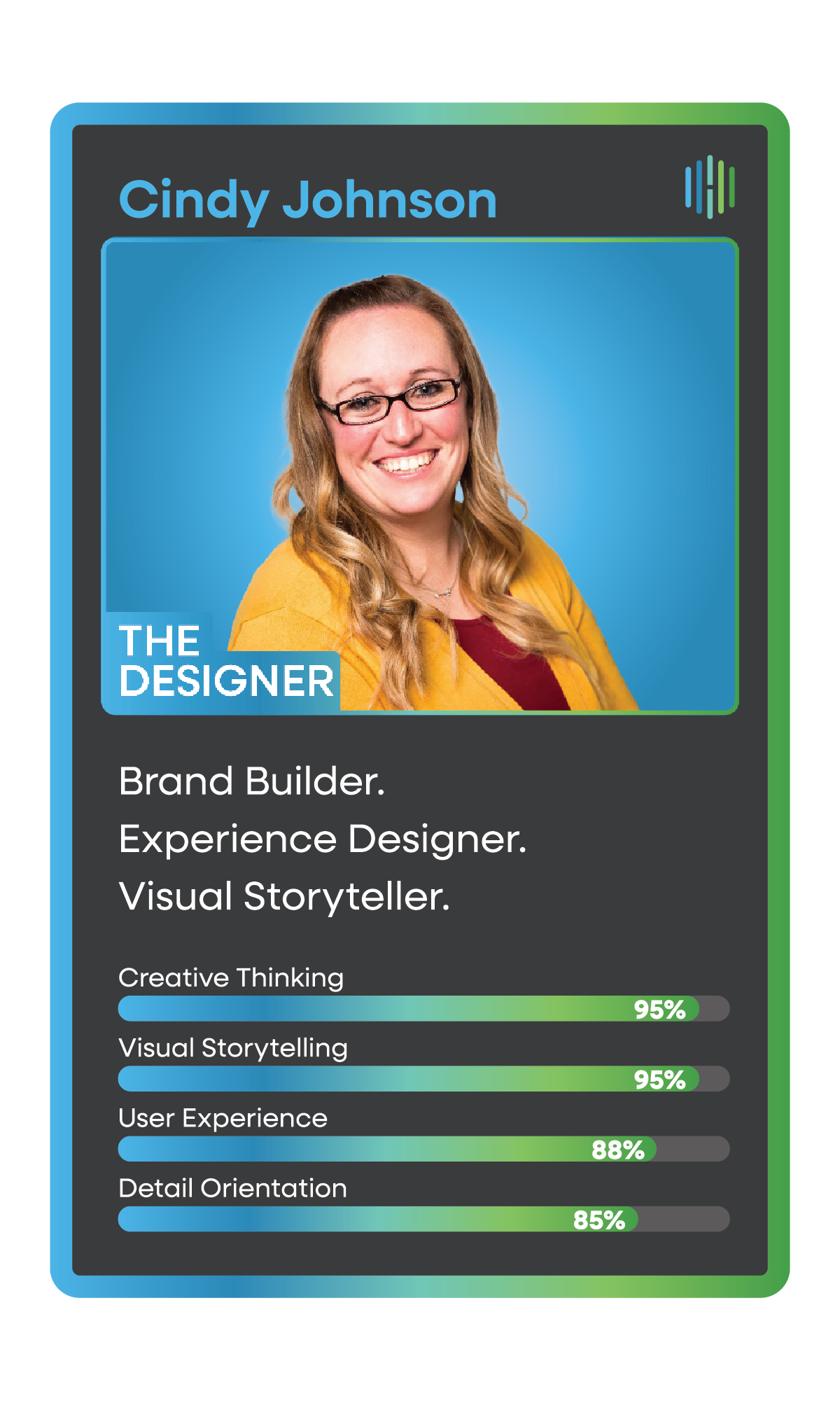 Cindy Johnson - The Designer